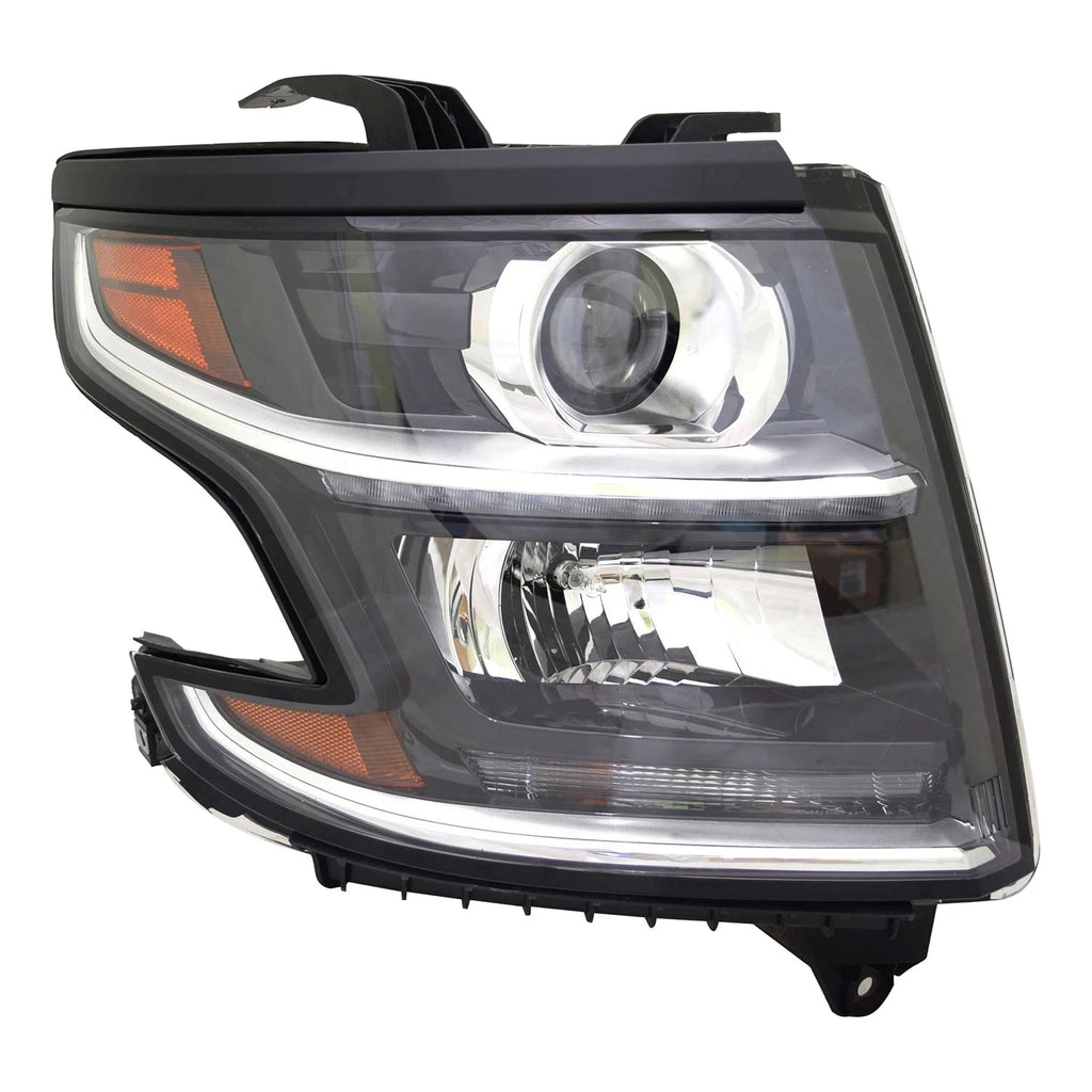 Replacement Passenger Side Halogen Headlight Assembly w/o Logo