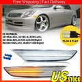 2X LED Front Bumper Side Marker Lights for Infiniti G35 (2003–2006)
