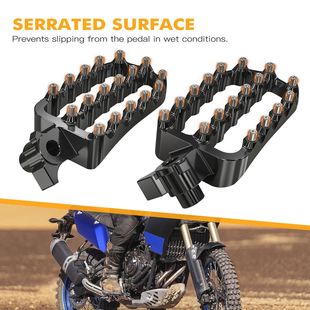 Wide Footpegs for Yamaha Tenere 700 XTZ700 (2019–2024)