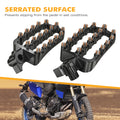 Wide Footpegs for Yamaha Tenere 700 XTZ700 (2019–2024)