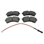 Set of 4 Akebono Severe Duty Rear Ceramic Disc Brake Pads for Ford Transit