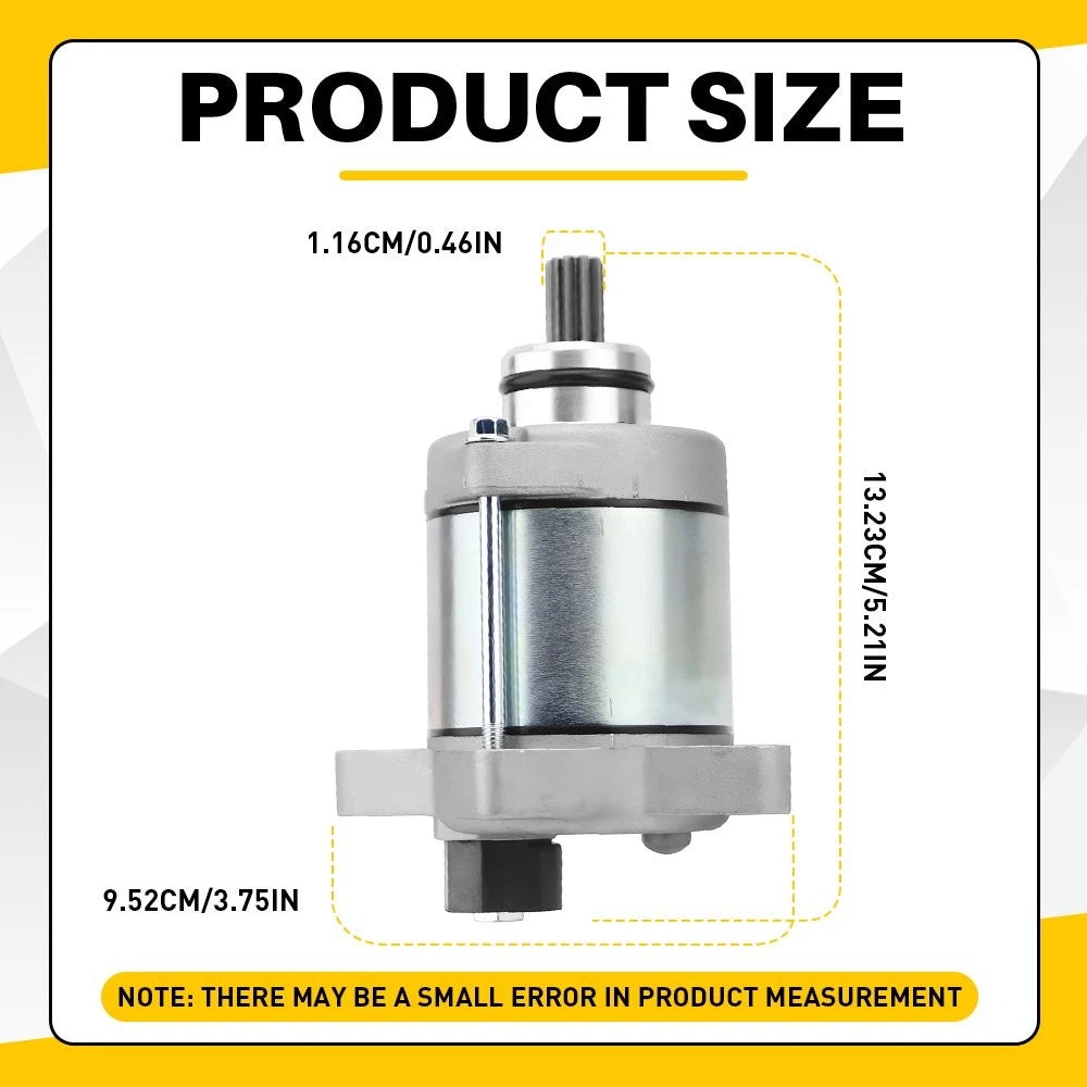 Starter Motor for KTM 250 300 XC-W XC TPI (2017–2022) 55440001000