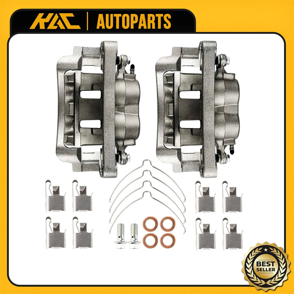 2x Front Brake Calipers for Ford F-250 F-350 Excursion (1999–2004)