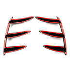 Rear Bumper Splitter Spoiler Air Vent for Mercedes Benz W176 A200 A250 A45 (2012-2018)