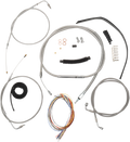 LA Choppers Handlebar Cable/Brake Line Kit for Harley Davidson (2015–2017)
