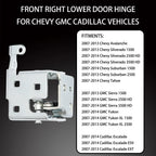 Front Right Lower Door Hinge for 2007-2014 Chevy Silverado GMC Sierra