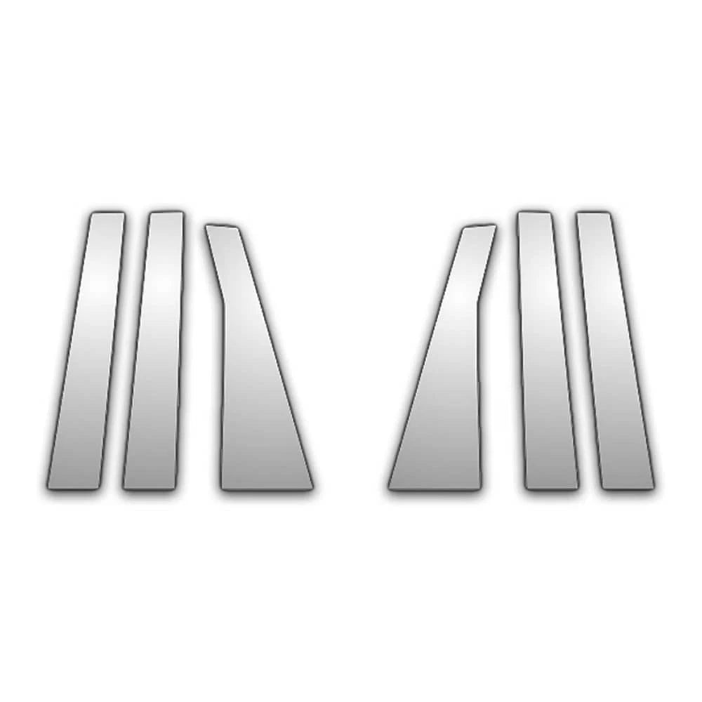 Stainless Steel Pillar Post Covers Replacement Kit for Chevy Traverse (2009–2017)