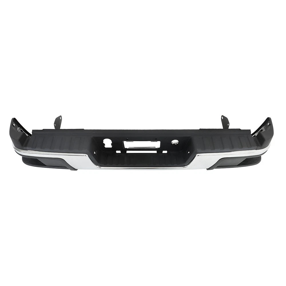 Chrome Rear Step Bumper for Chevy Colorado GMC Canyon (2015–2022)