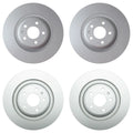 Hella Brake Rotors Kit 345mm Front & 330mm Rear for Audi S4 S5 (2009–2016)
