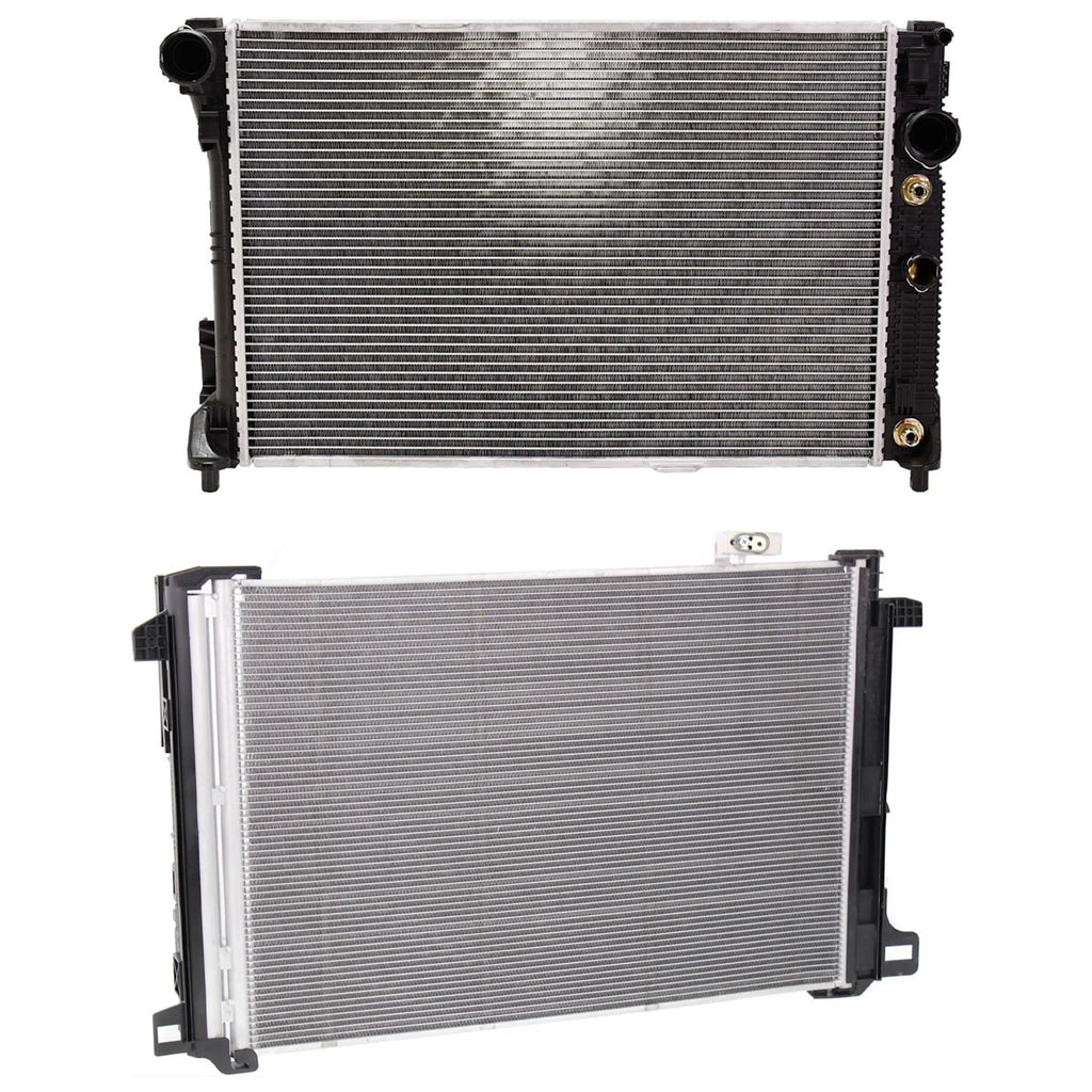 Radiators for Mercedes C Class E Coupe Sedan (E550, GLK350, C350)