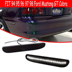 Smoke LED Side Marker Light Reflector for Ford Mustang (1994–1998)