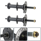 40 Inch Rear Axle Kit with 4 Stud Hub for 7 Inch & 8 Inch Wheels