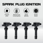Set of 4 Ignition Coils for Mazda 3 6 CX-7 MX-5 Miata (2004–2013) UF540