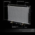 Aluminum Radiator for Toyota Land Cruiser/Lexus LX450 (1993–1997) DPI 1917