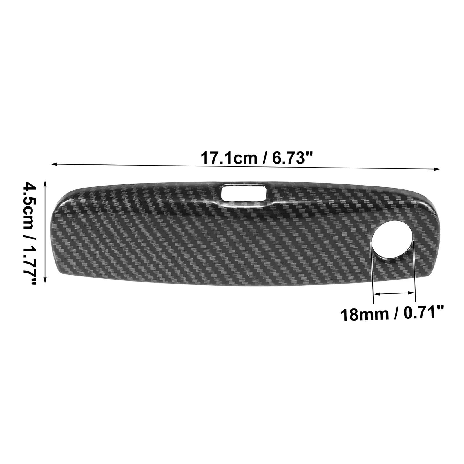 Set of 4 Door Handle Trim Covers for Dodge Charger (2011–2021)