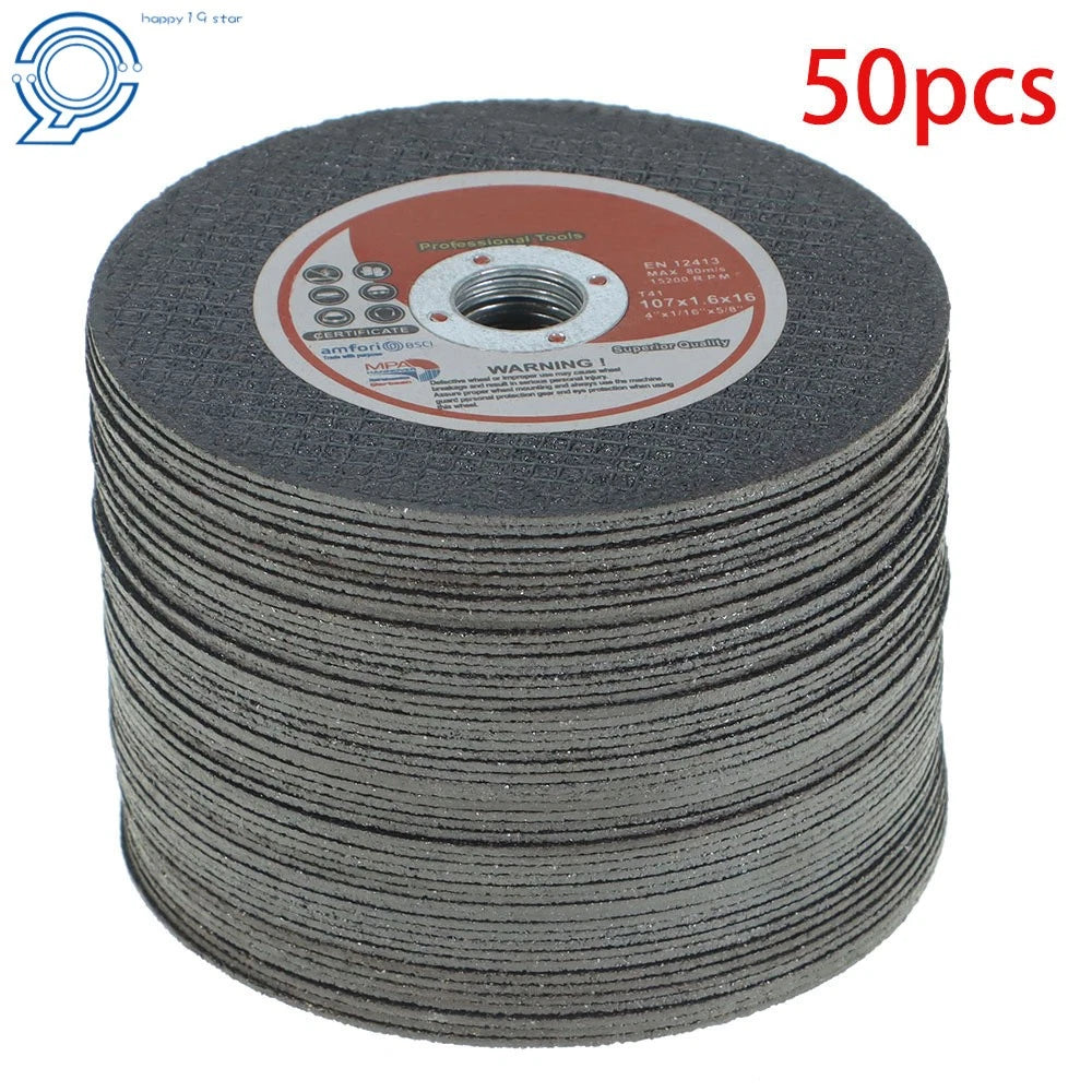Set of 50 Cut Off Wheels for All Metals & Stainless Steel (4" x 1/16" x 5/8")