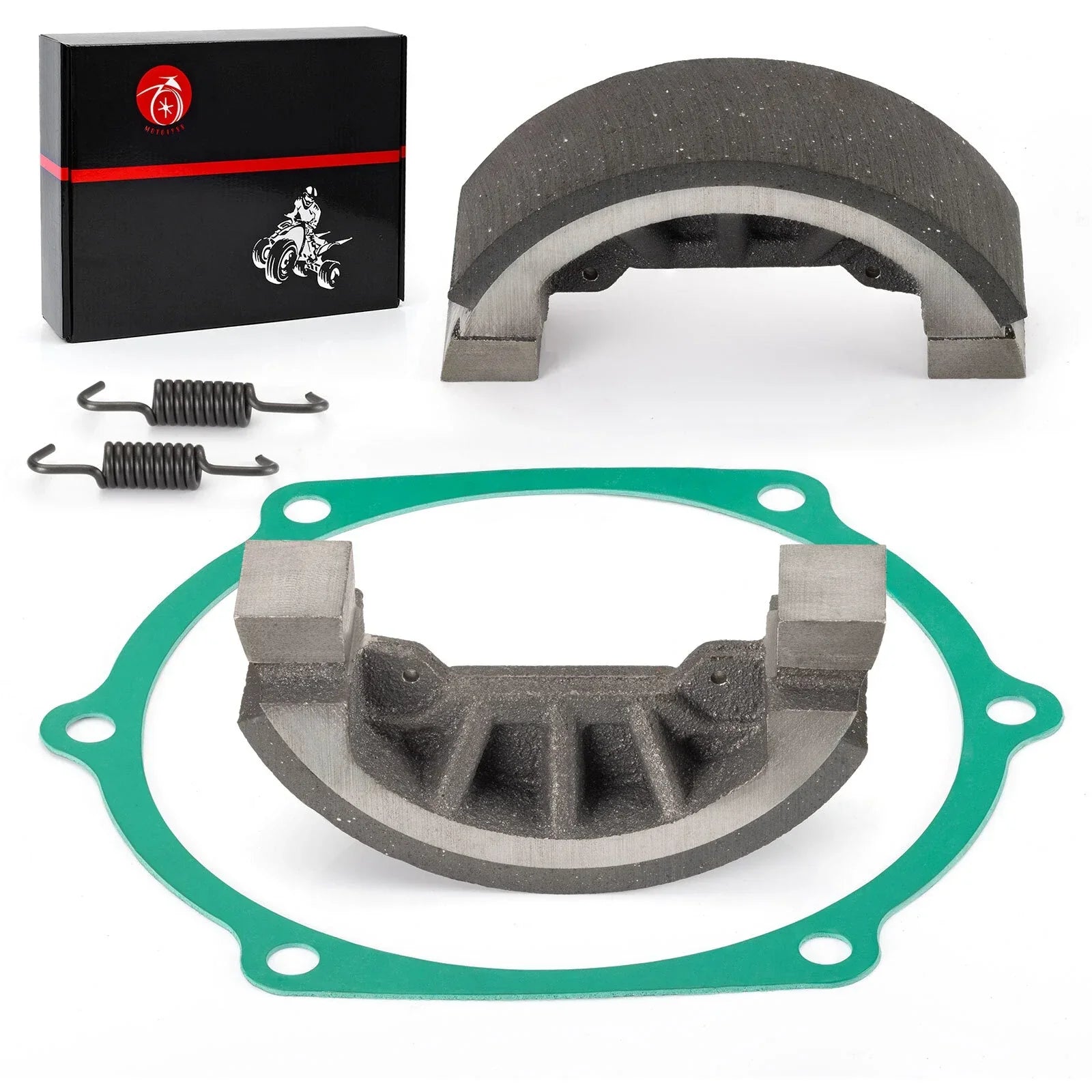 2 x Brake shoes w/ Gasket Kit for John Deere 750 770 790