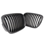 Bumper Grill Mesh Grille for BMW E39 525 528 530 535 M5 (2000-2003) Black