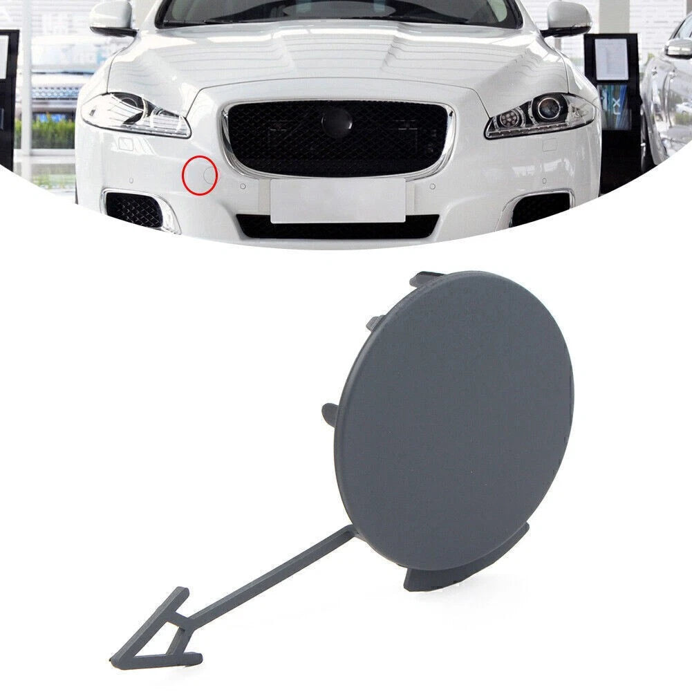 Front Bumper Trailer Hole Cover for Jaguar XJ (2010–2019) C2D5378XXX