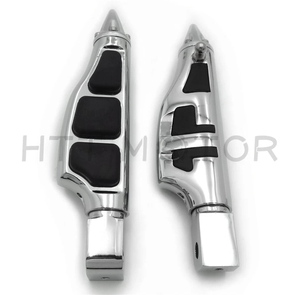 Stiletto Spike Footpegs for Honda VTX1800 (2002–2008) & Fury (2009–2018)