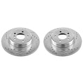 Set of 2 Powerstop Brake Discs for BMW 535 528 (2008–2016)