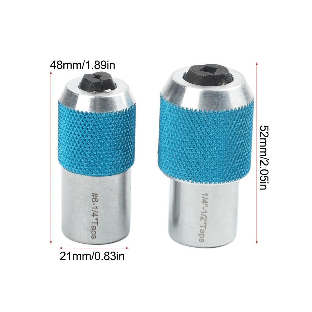 2X Ratchet Tap Wrench Adjustable Tap Socket Set 3/8 Inch Drive