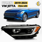 LED Projector Headlight for Volkswagen Jetta (2019–2024) 8 Pins Left LH