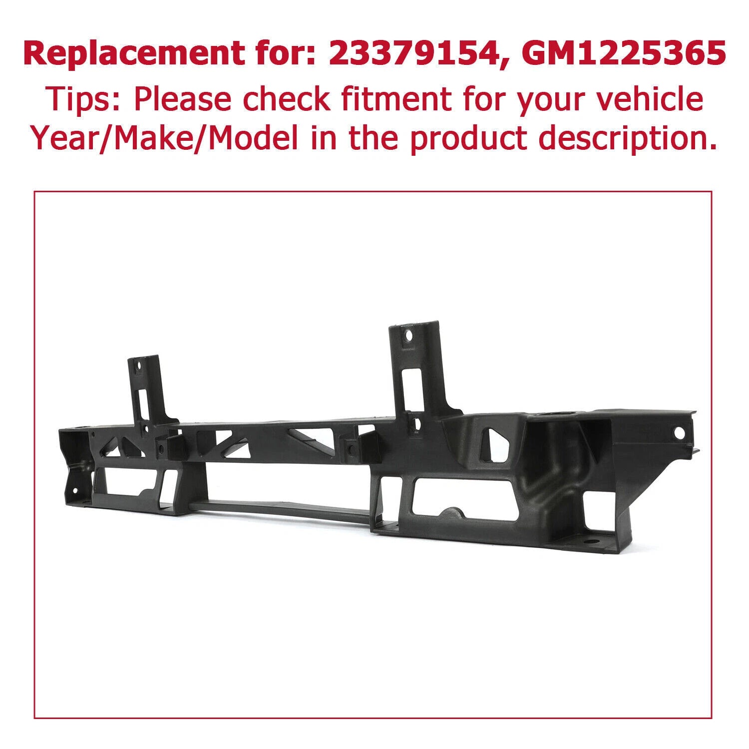 Radiator Support Bracket Lower for Chevy Silverado 2500 HD (2015–2019)
