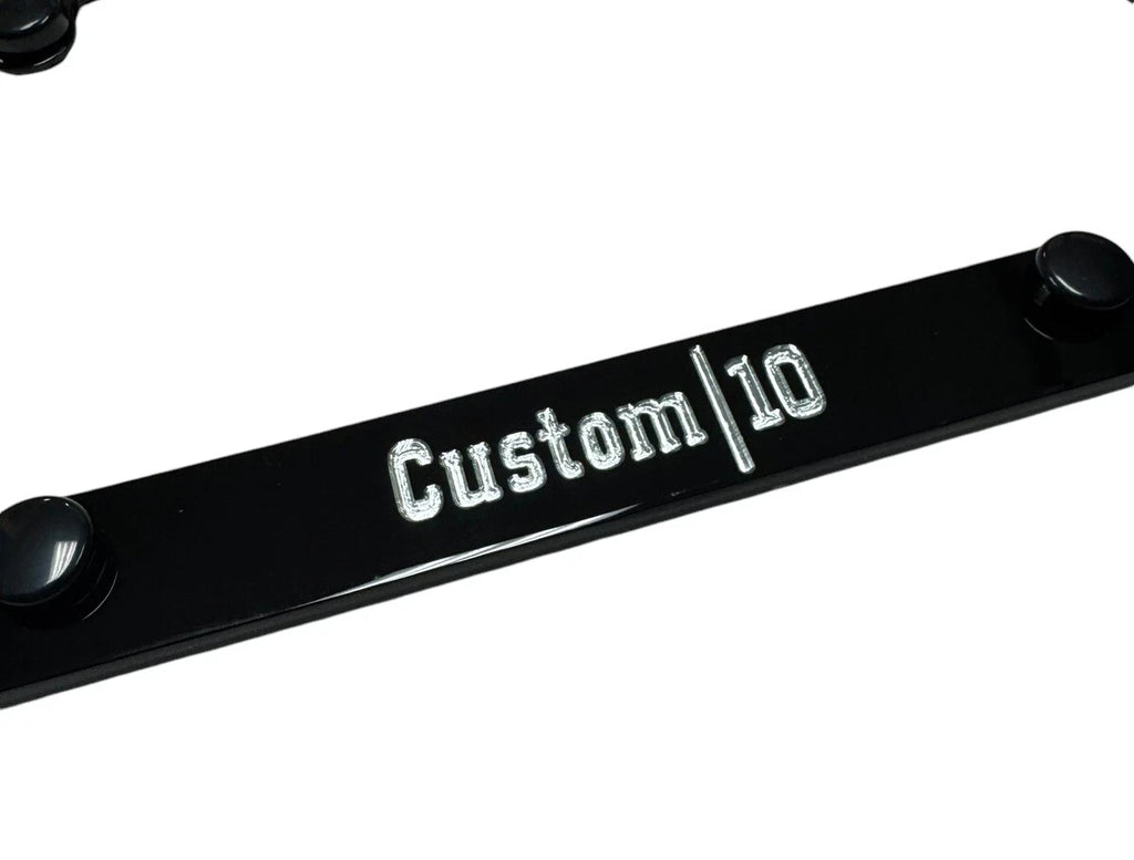 License Plate Frame Premium Engraved for Chevrolet Custom 10 (1980–1996)
