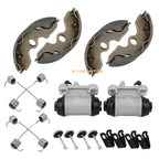 Front Brake Wheel Cylinder & Shoes Kit for Honda FourTrax 300 TRX300 (1993–2000)