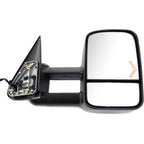 Set of 2 Tow Mirrors for Silverado GMC Sierra (2003–2007) Power Heated LED
