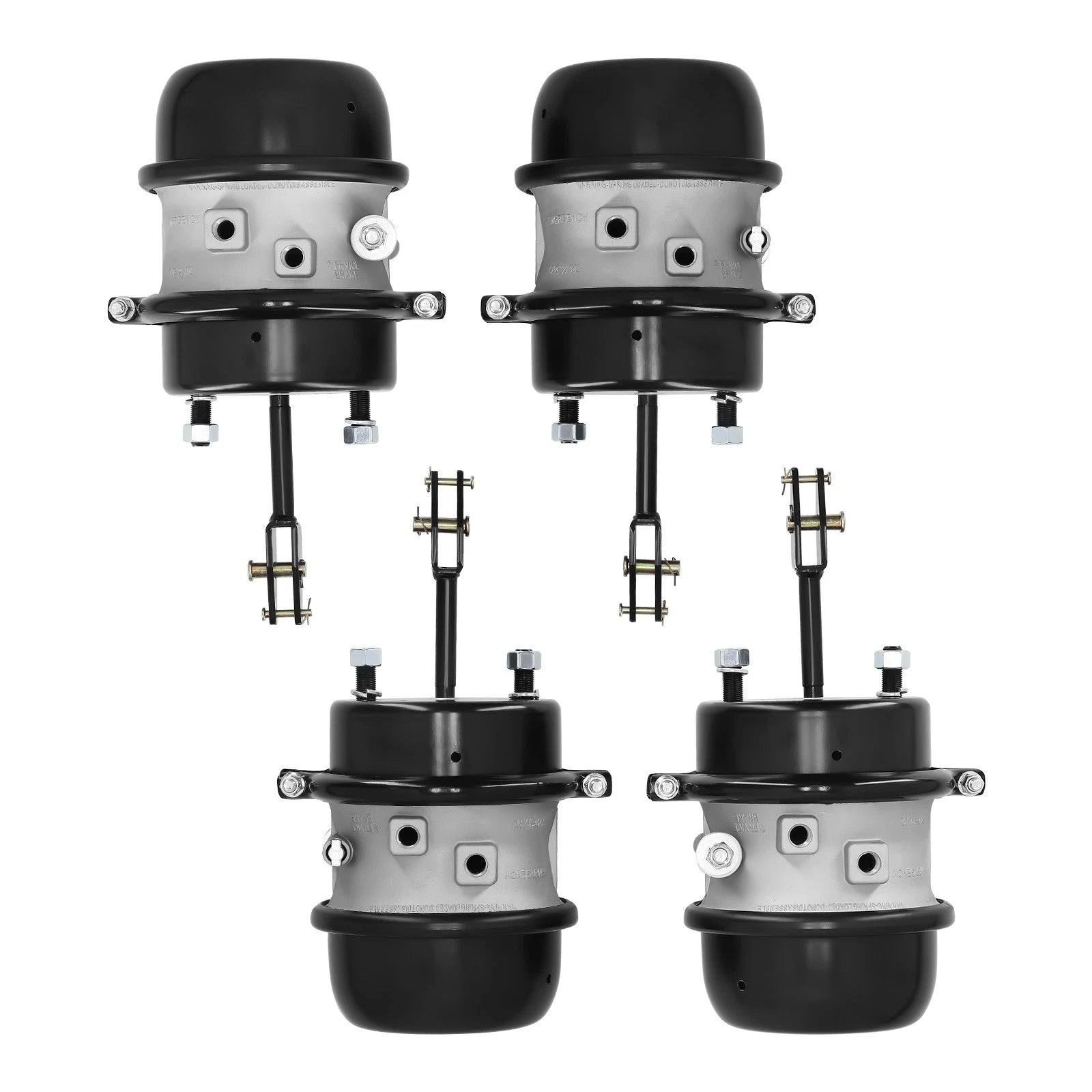 4X Long Stroke Brake Chamber 3030 3" 76mm for Freightliner (NT3030ELSWC)