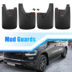 Set of 4 Mud Guards for Dodge Ram 2500 3500 (2010–2023)