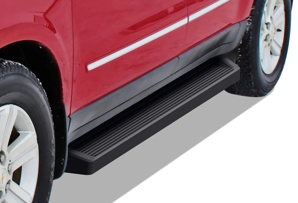 iBoard Black Running Boards for Chevy Traverse (2007–2017)