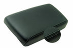 Leather Console Lid Armrest Cover for Nissan Pathfinder (1996–2004) Gray Stitch