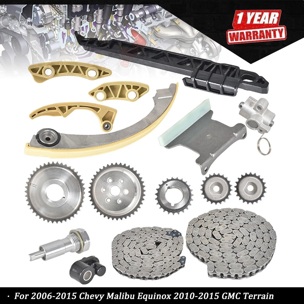Timing Chain Kit for Malibu Equinox Terrain G6 (2008–2015)