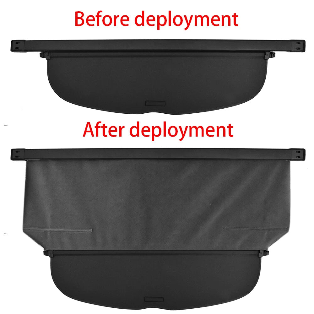 Cargo Cover for Honda CR-V (2017-2019) - Black Rear Trunk Shade