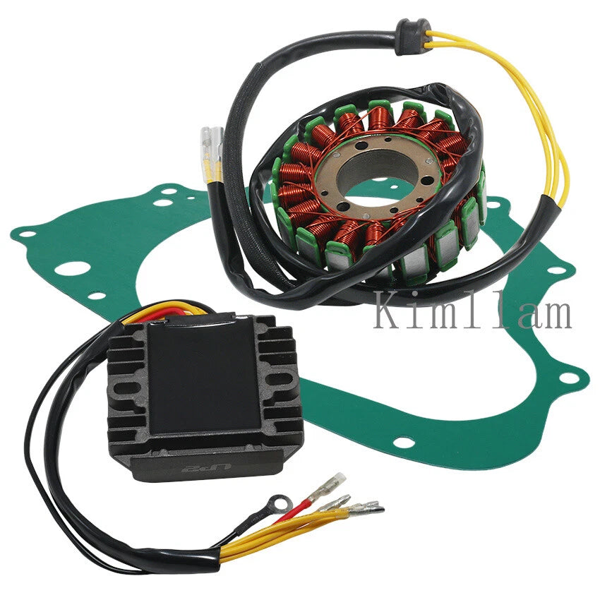 Stator Coil + Regulator Rectifier + Gasket for Suzuki GS450E GS450L GSX400E GS450S (1979–1985)