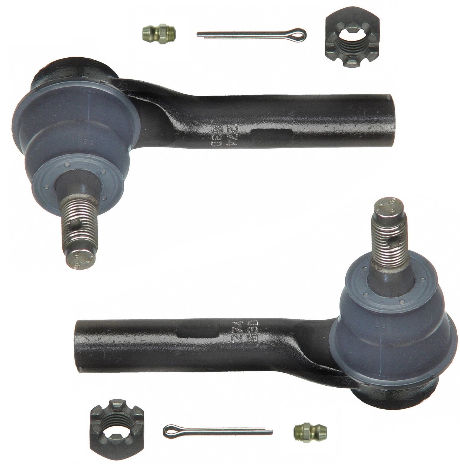 Set of 2 Outer Moog Steering Tie Rod Ends for Ford Ranger, Explorer (1998–2011)