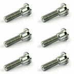 Set of 6 Titan-color M8 x 33mm Brake Rotor Bolts for Suzuki GSXR