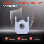 30Pcs Silver Zinc U-Nut Clips for BMW 1 3 6 Series