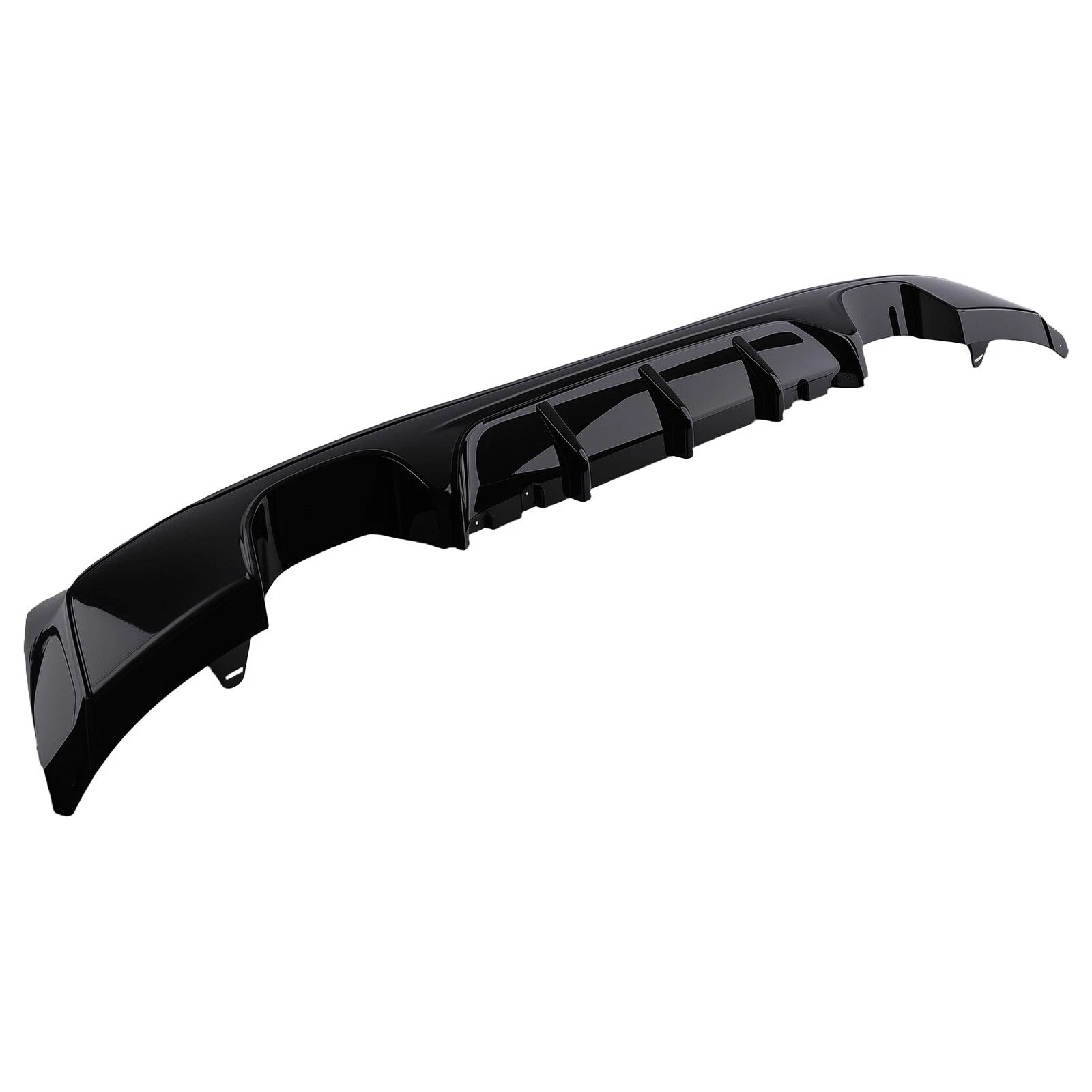 Black Quad Outlet Diffuser for BMW 2 Series F22 F23 M Sport (2014–2021)