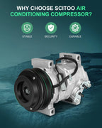 A/C Compressor for Cadillac Seville (2004), GMC Sierra 1500 (2012–2013)