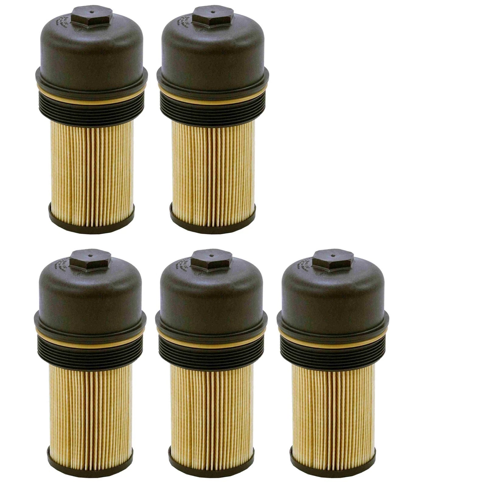 Set of 5 WIX Engine Oil Filters for (Cartridge Lube Metal Free)