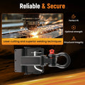 Rear 2" Trailer Hitch Receiver Shackle Tow Mount for Kawasaki Mule 600/610 (2005–2023)