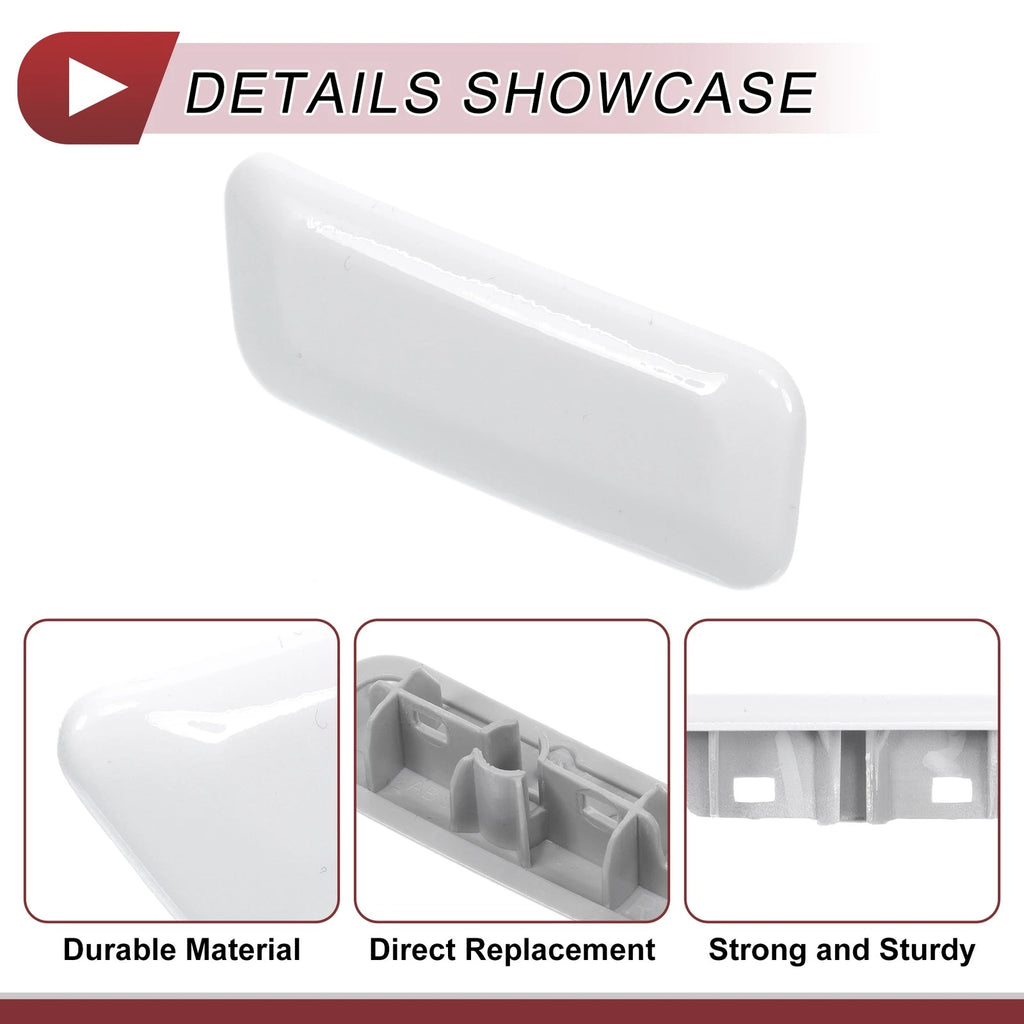 Front Right Washer Nozzle Cover Cap for Lexus GX460 (2010–2013) White