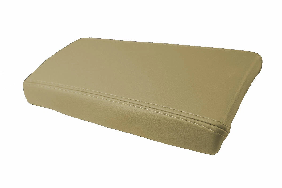 Leather Console Lid Armrest Cover for Mazda Miata MX5 (1990–1997) Beige