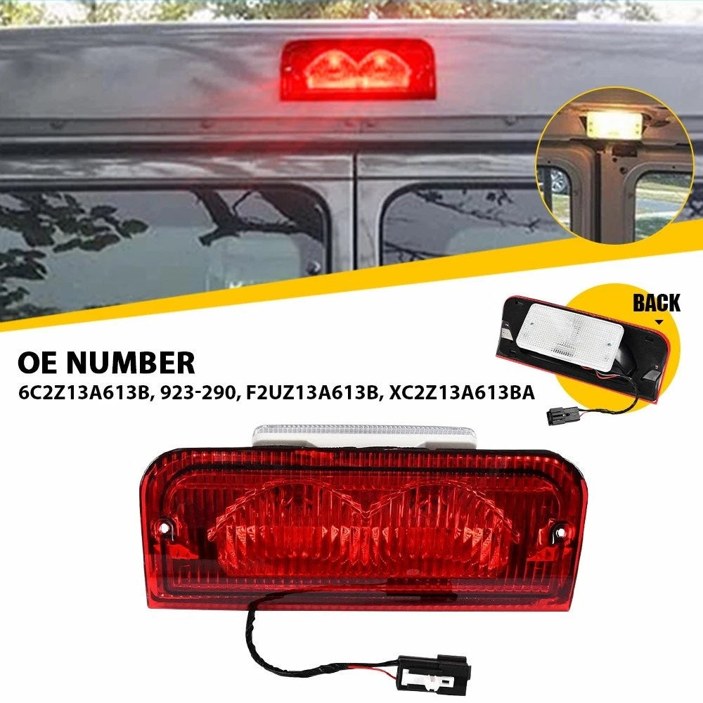 LED Red Third Brake Stop Lamp for Ford E150 250 350 Econoline (1992–2022)