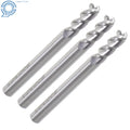 3Pc Carbide End Mill Set for Alu-Power (Regular Length)