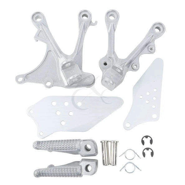 Driver Footrests Peg Bracket for Kawasaki Ninja ZX6R (2005–2008) ZX636